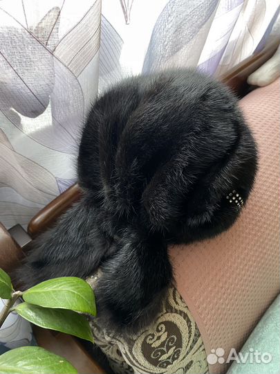 Шапка норковая женская