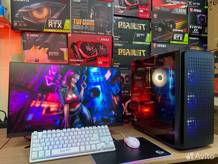 Новый Core i5-12400+RTX4060Ti+32Gb+SSD 1Tb