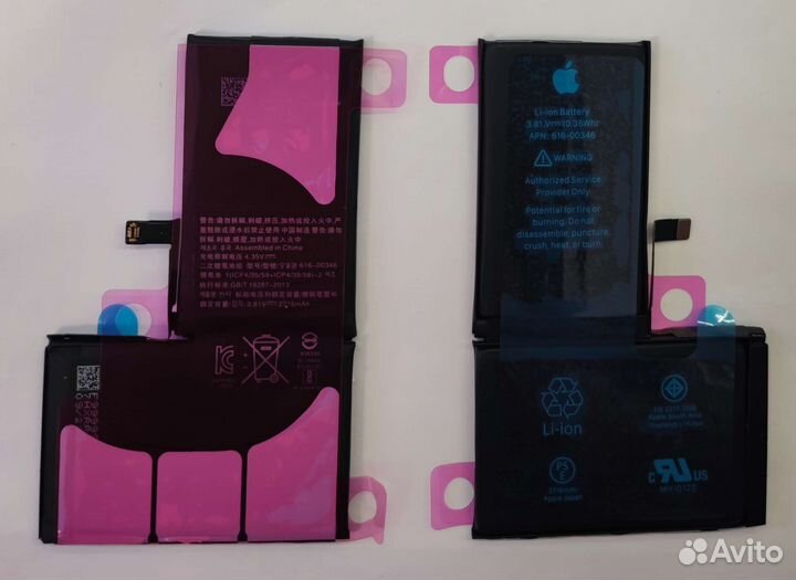 Аккумулятор для iPhone X оригинал 100