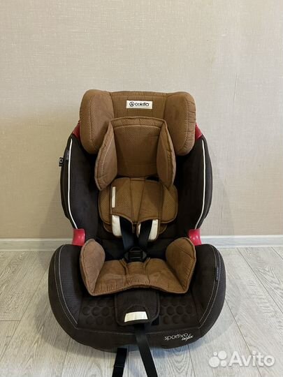Автокресло coletto sportivo isofix 9-36 кг