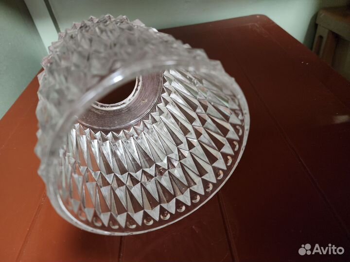 Хрустальные Плафоны для люстры стеклянные СССР