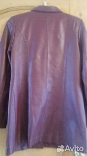 Кожаный пиджак