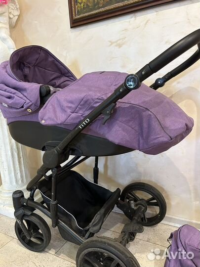 Коляска Bebetto tito 2в1