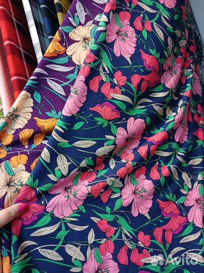 Ткань штапель оптом