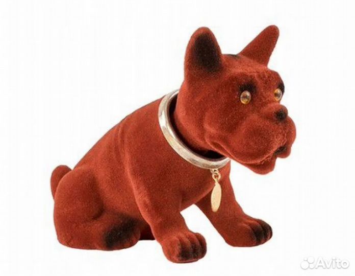 Собачка с качающейся головой СССР 1986г