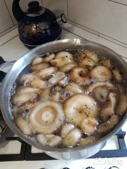 Грибы маринованные: грузди, подберёзовики