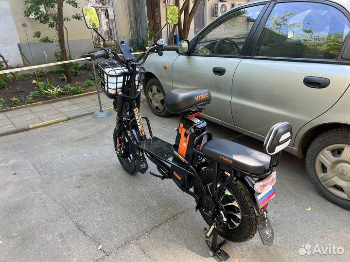 Электровелосипед монстр Virus turbo S