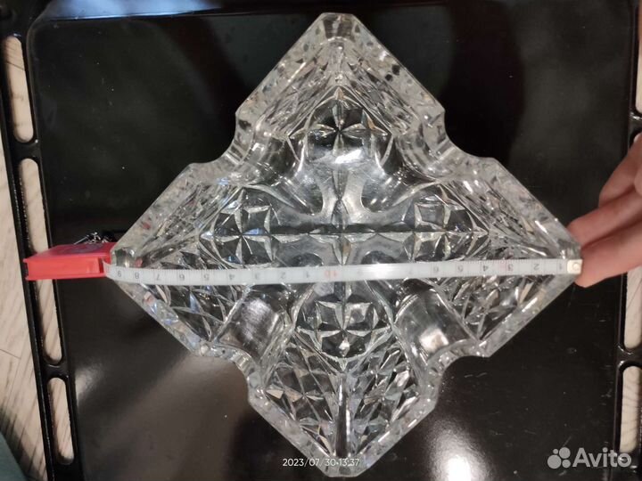 Салатница хрустальная СССР