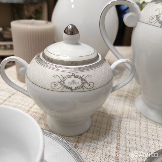 Чайный сервиз фарфор Германия Bekker