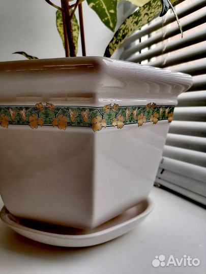 Керамическое кашпо