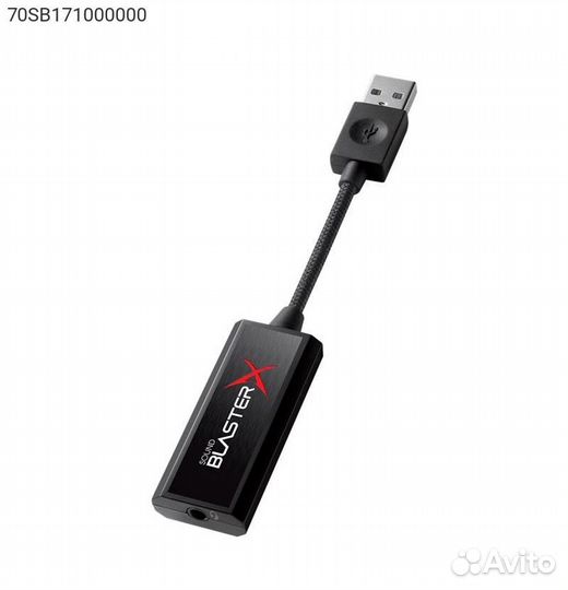 Звуковая карта внешняя creative Sound BlasterX G1