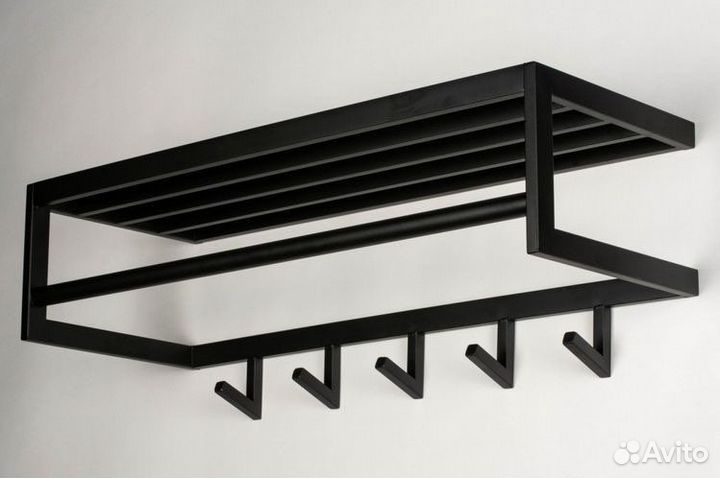 Вешалка настенная лофт