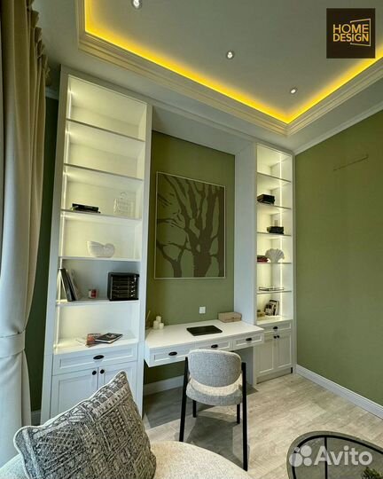 Шкаф с рабочей зоной на заказ