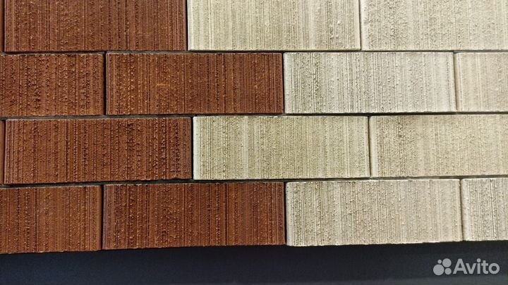 Лицевой кирпич Красный Велюр