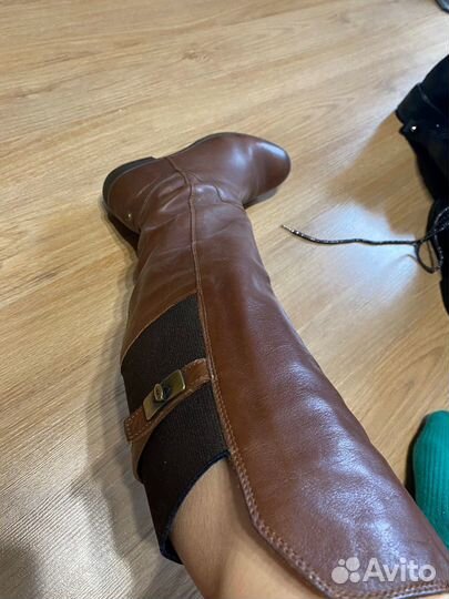 Сапоги ботфорты