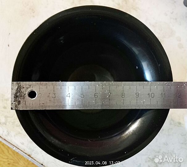 Труба фазоинвертора D-70mm L-160mm с Раскрывом