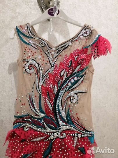 Купальник для художественной гимнастики, 130-134