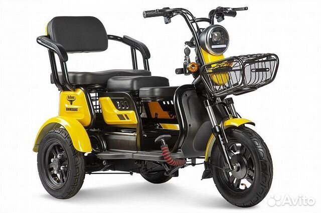 Трицикл электрический Rutrike Бумеранг