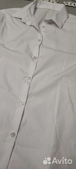 Рубашка белая на девочку 170-176