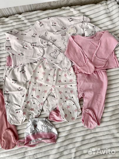 Одежда для новорожденной девочки