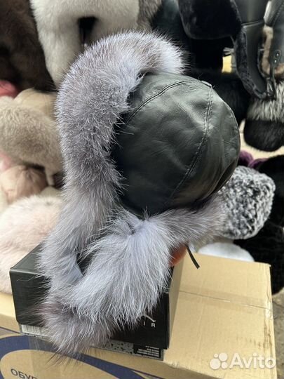 Ушанка из чернабурки