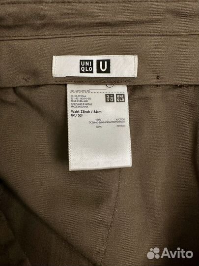 Вельветовые брюки uniqlo