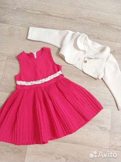 Вещи(сарафан,блузка,костюм,платья)на девочку 92р