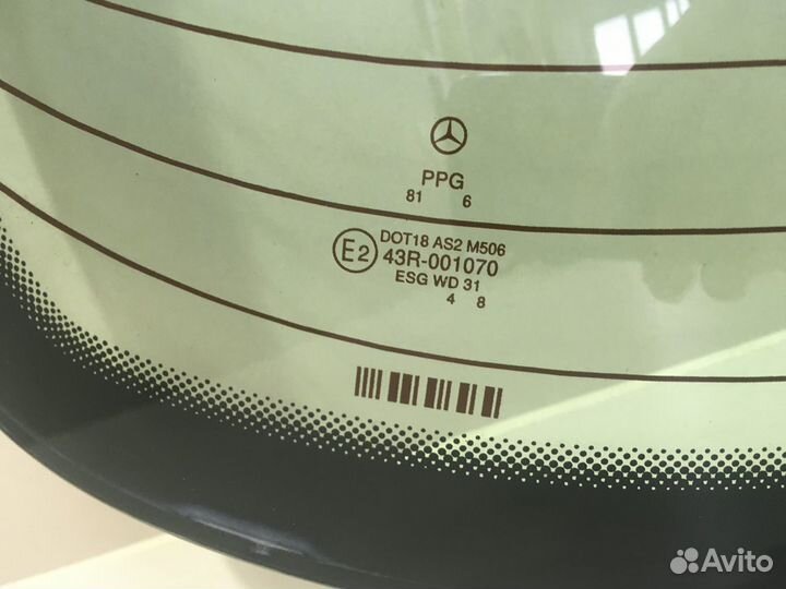 Заднее стекло Mercedes C-Class W202