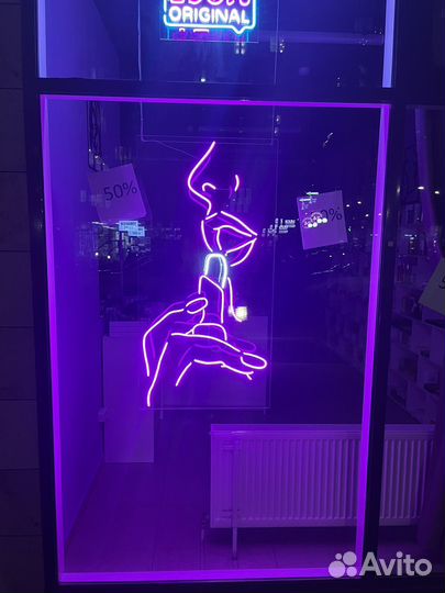 Реклама неон