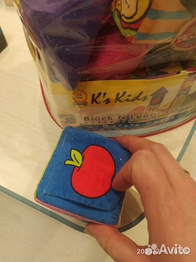 Мягкие кубики k's Kids (Gulliver) с окошками