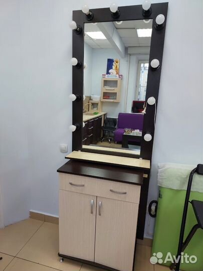 Зеркало для бровиста, визажиста