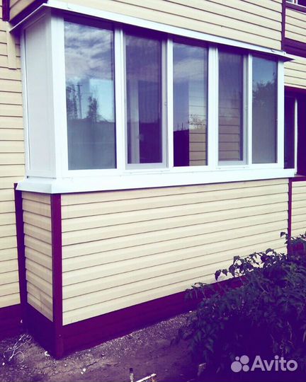 Пластиковое окно Алюминиевое остекление Окно пвх