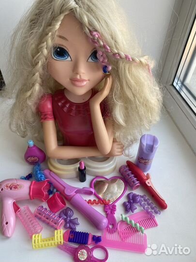 Голова-манекен куклы для причесок