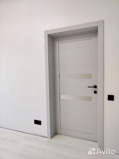 Светлые межкомнатные двери экошпон в наличии