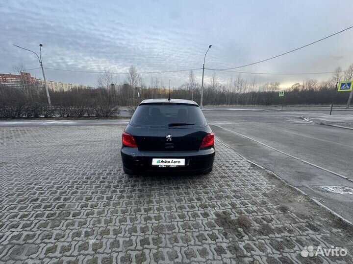 Peugeot 307 2.0 AT, 2007, 210 000 км