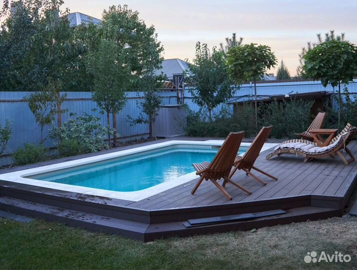 Бассейн из полипропилена