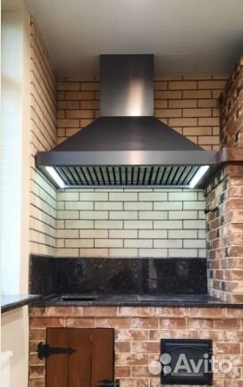Вытяжка для гриля/ Вытяжной зонт/ Дымосборник