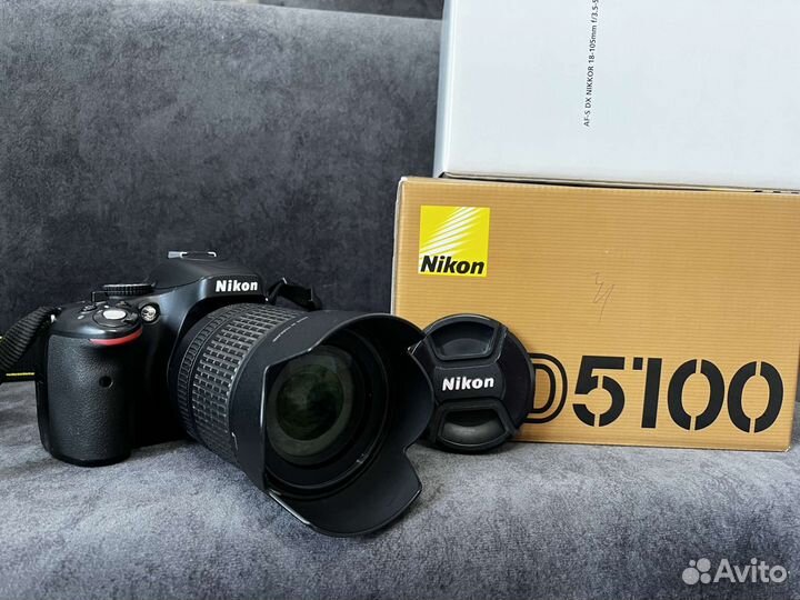 Продается зеркальный фотоаппарат Nikon D5100