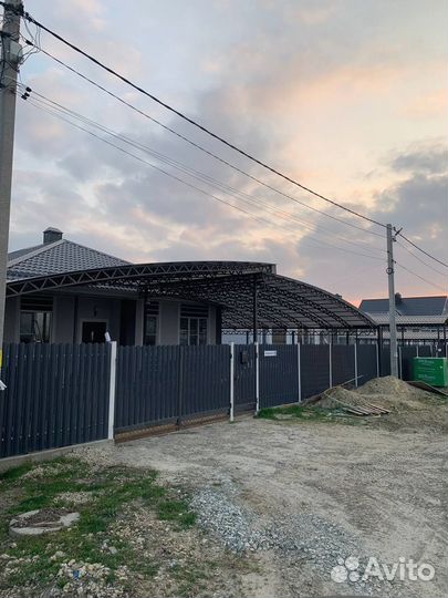 Кованые ворота, навесы, заборы и калитки