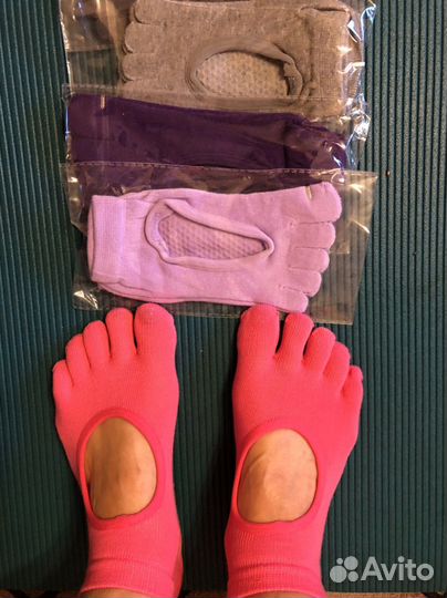 Носки для пилатеса, йоги