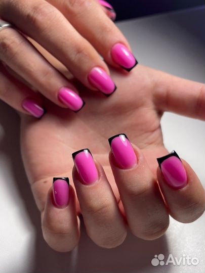 Маникюр гель лак