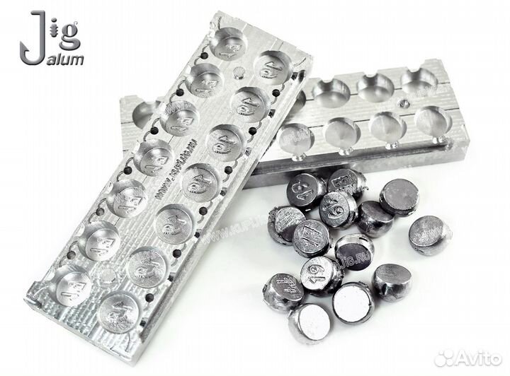 Форма для литья грузил 