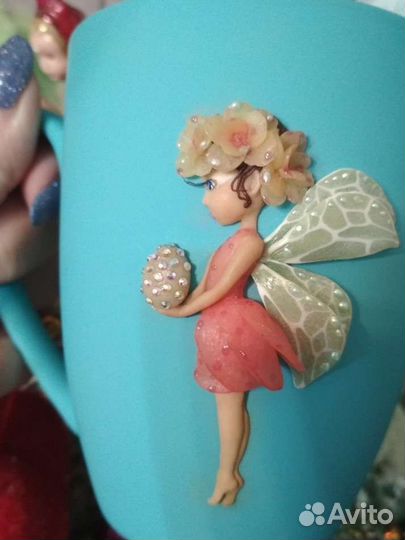 Кружка с декором