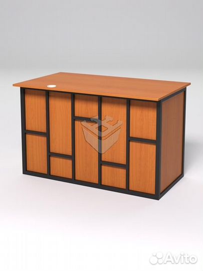 Стол однотумбовый офисный С-06А (левосторонний) &q