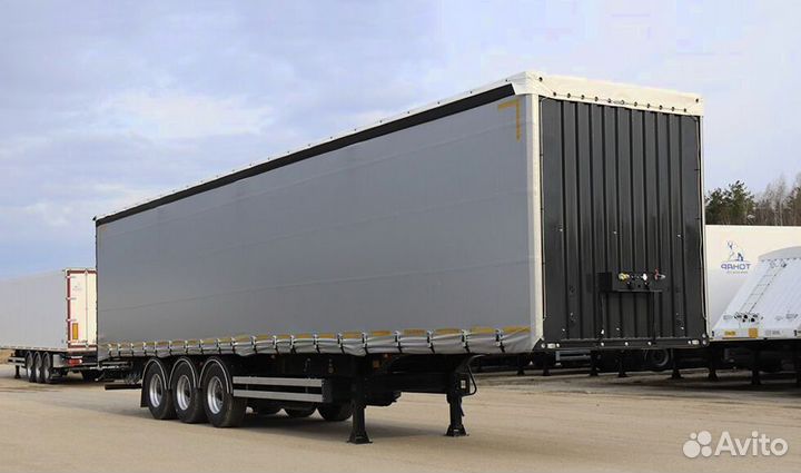 Полуприцеп шторно-бортовой Тонар T3-13 (9888), 2023
