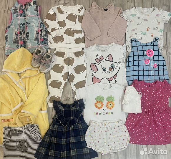 Детская одежда вещи пакетом на девочку