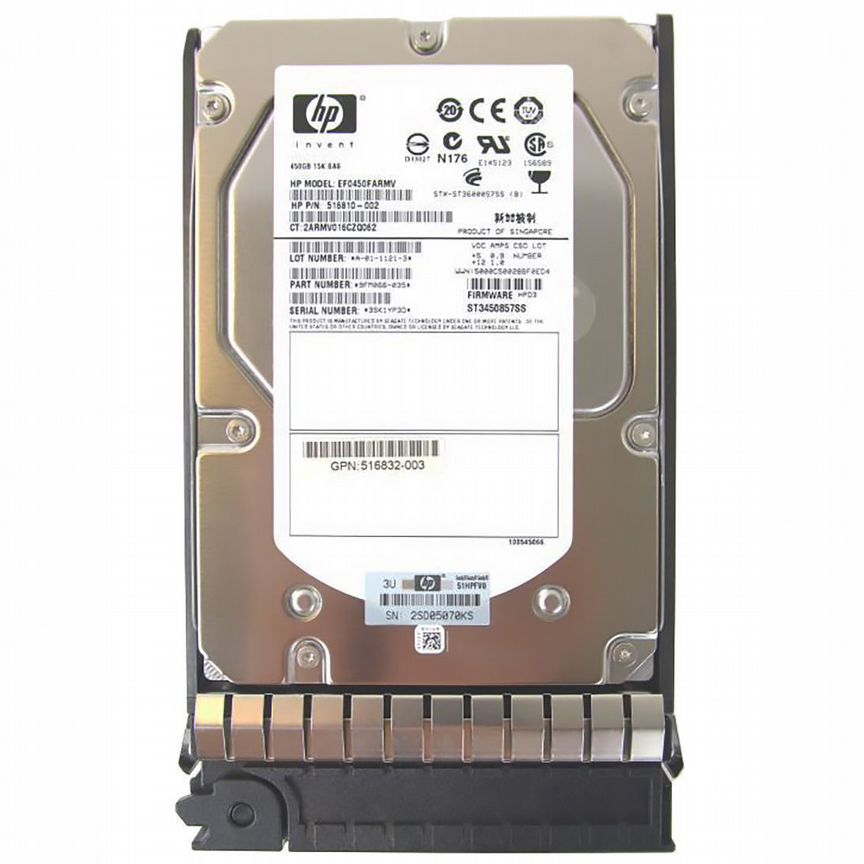 [AP871A] Жесткий Диск Hp Eva 583717-001 450gb Sas Ap871a