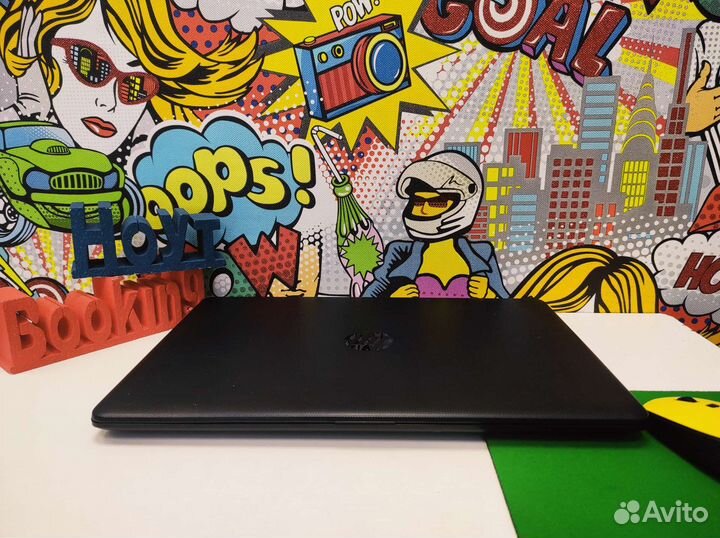 HP ноутбук AMD A6 на ssd