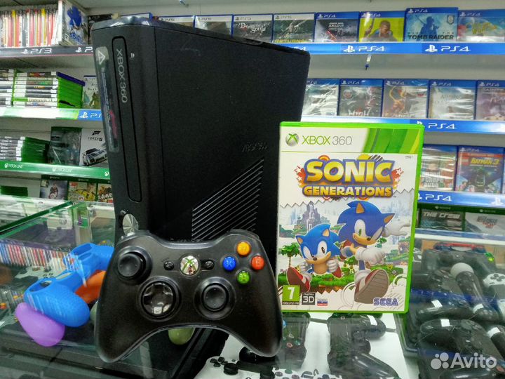 Microsoft Xbox 360 250 gb + Sonic Generations