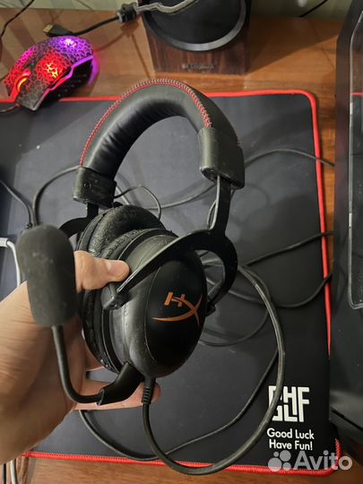 Игровые наушники hyperx cloud